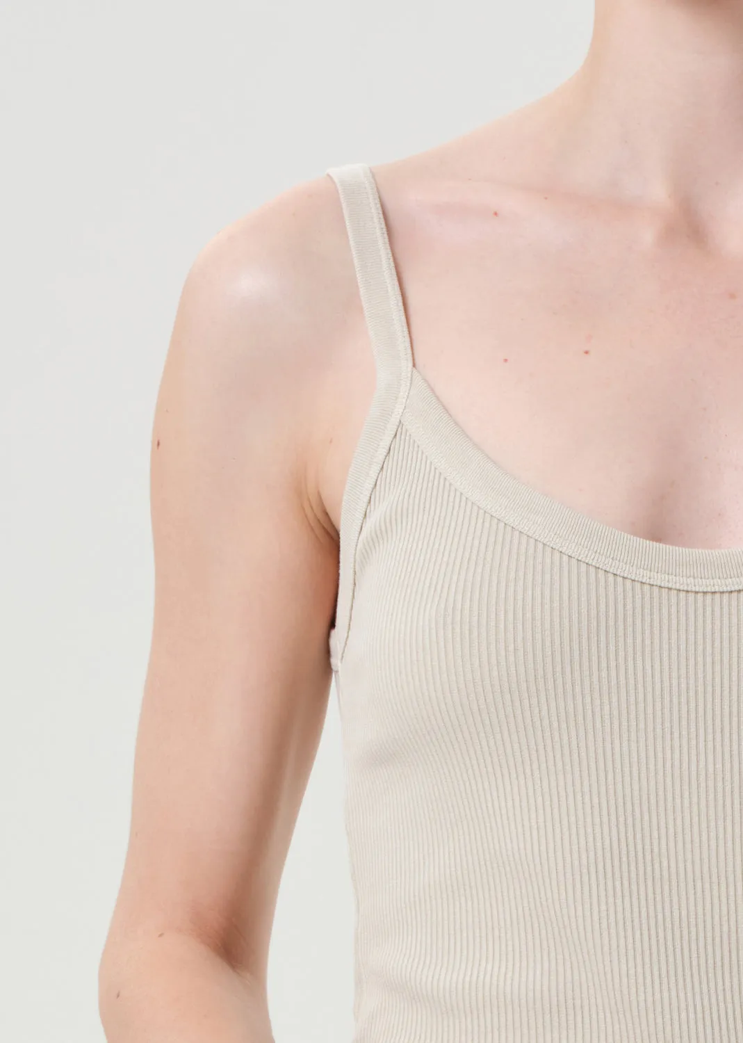 Jordan Tank in Rice Grass sold by Agolde product image thumbnail 5