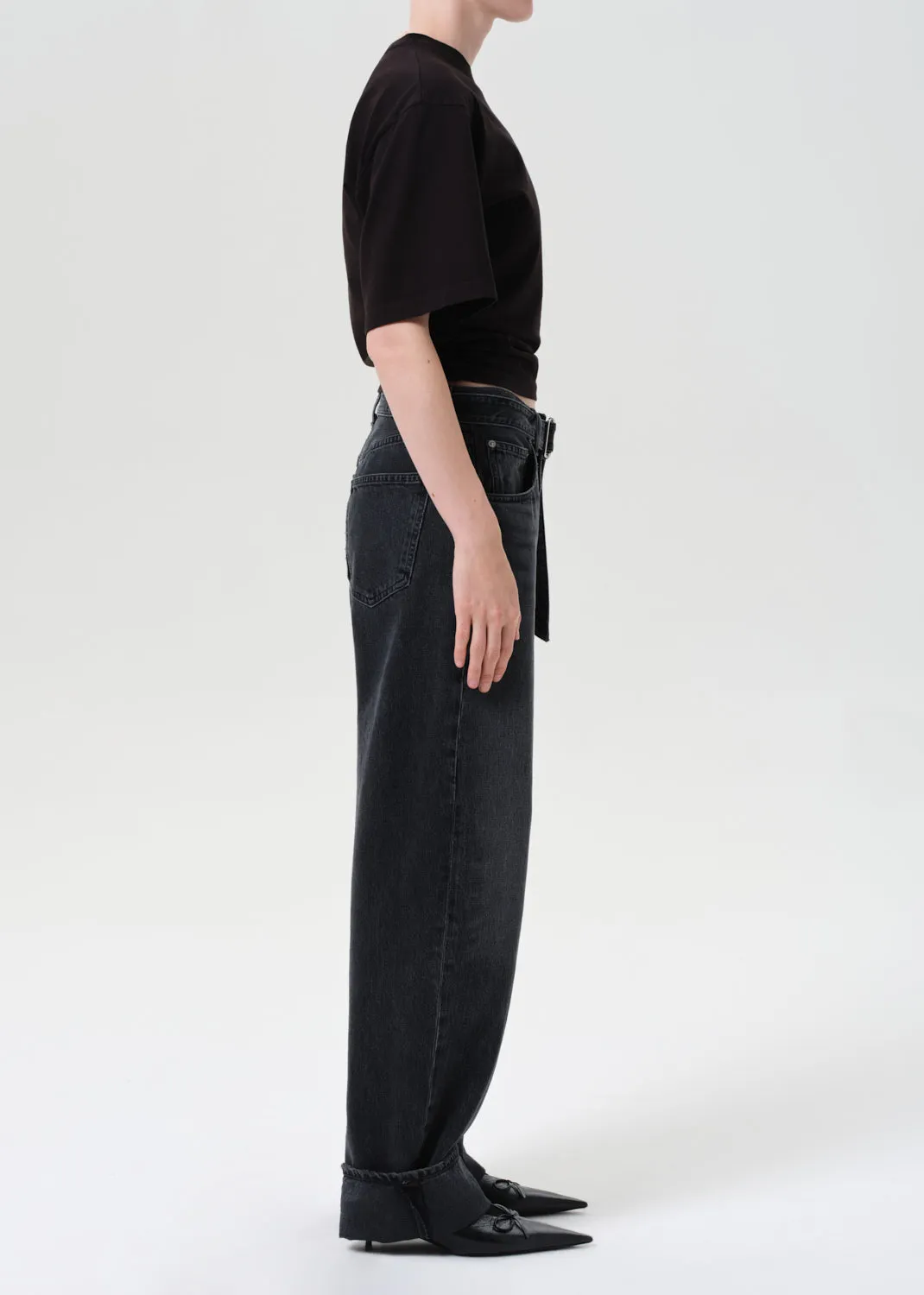 Cuffed Taper in Arcane sold by Agolde product image thumbnail 4