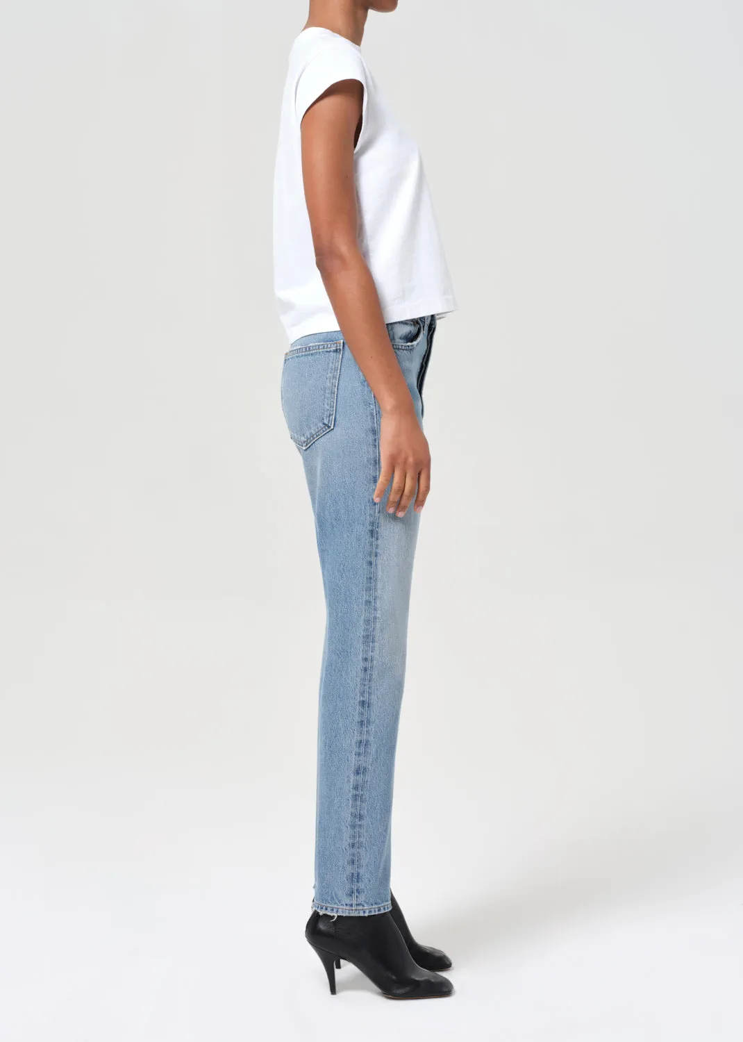 90's Pinch Waist High Rise Straight in Stage sold by Agolde product image thumbnail 3