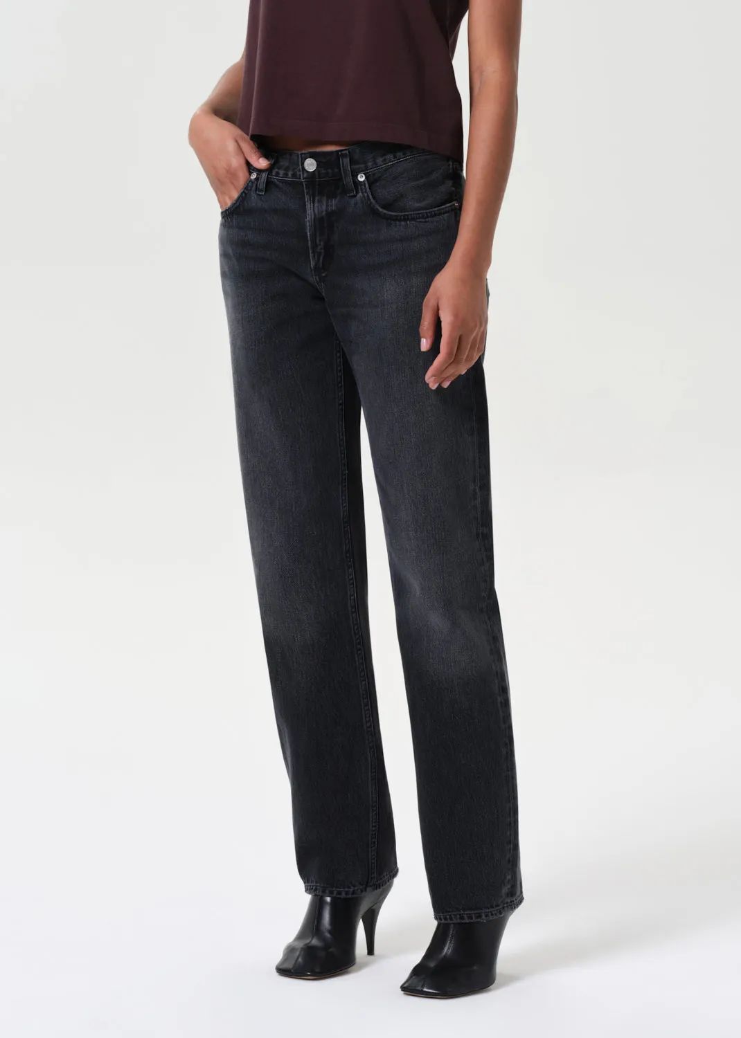 Low Rise Loose (Weightless) in Symbolic sold by Agolde product image thumbnail 4
