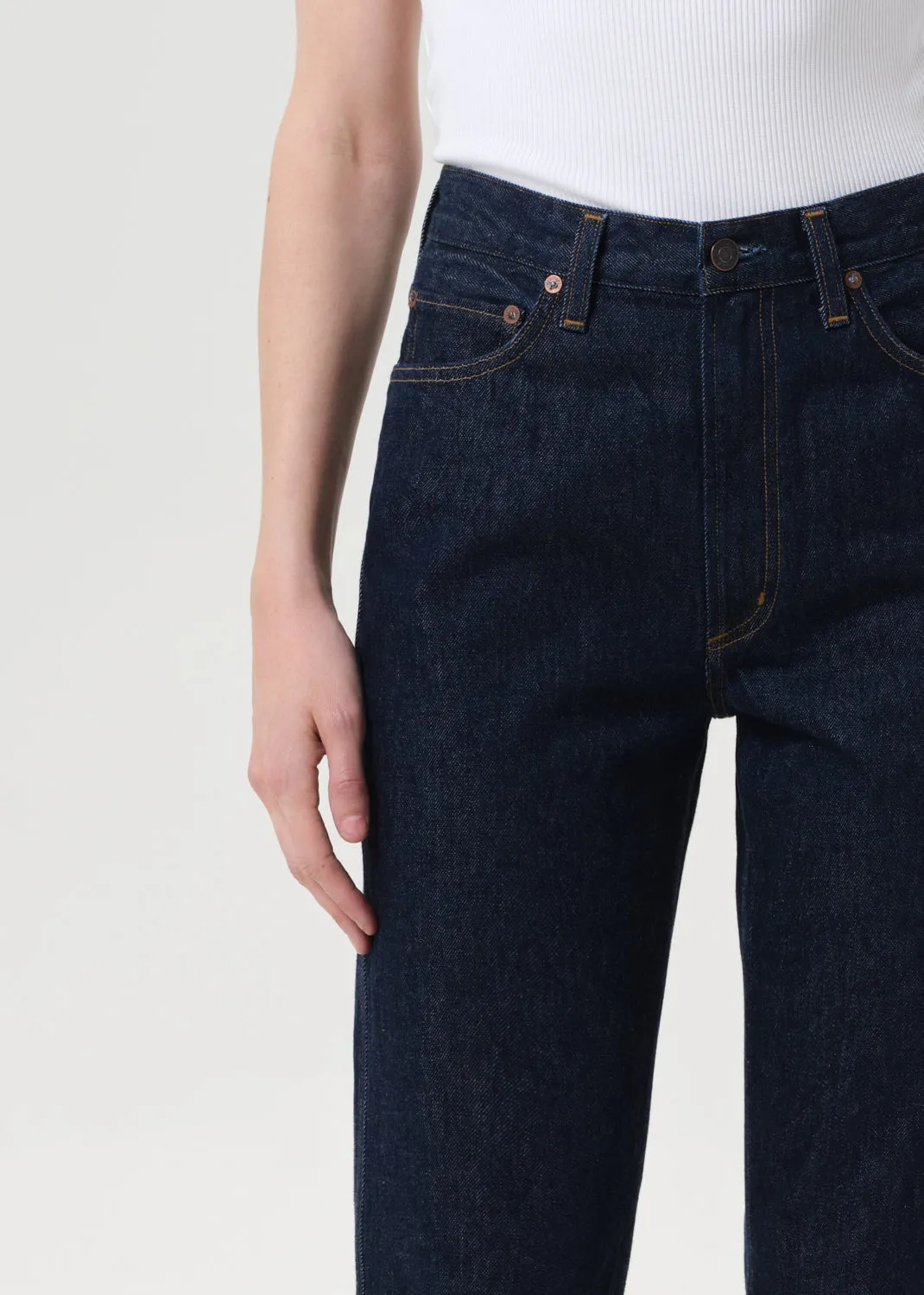 Leena Jean in Rinse sold by Agolde product image thumbnail 5