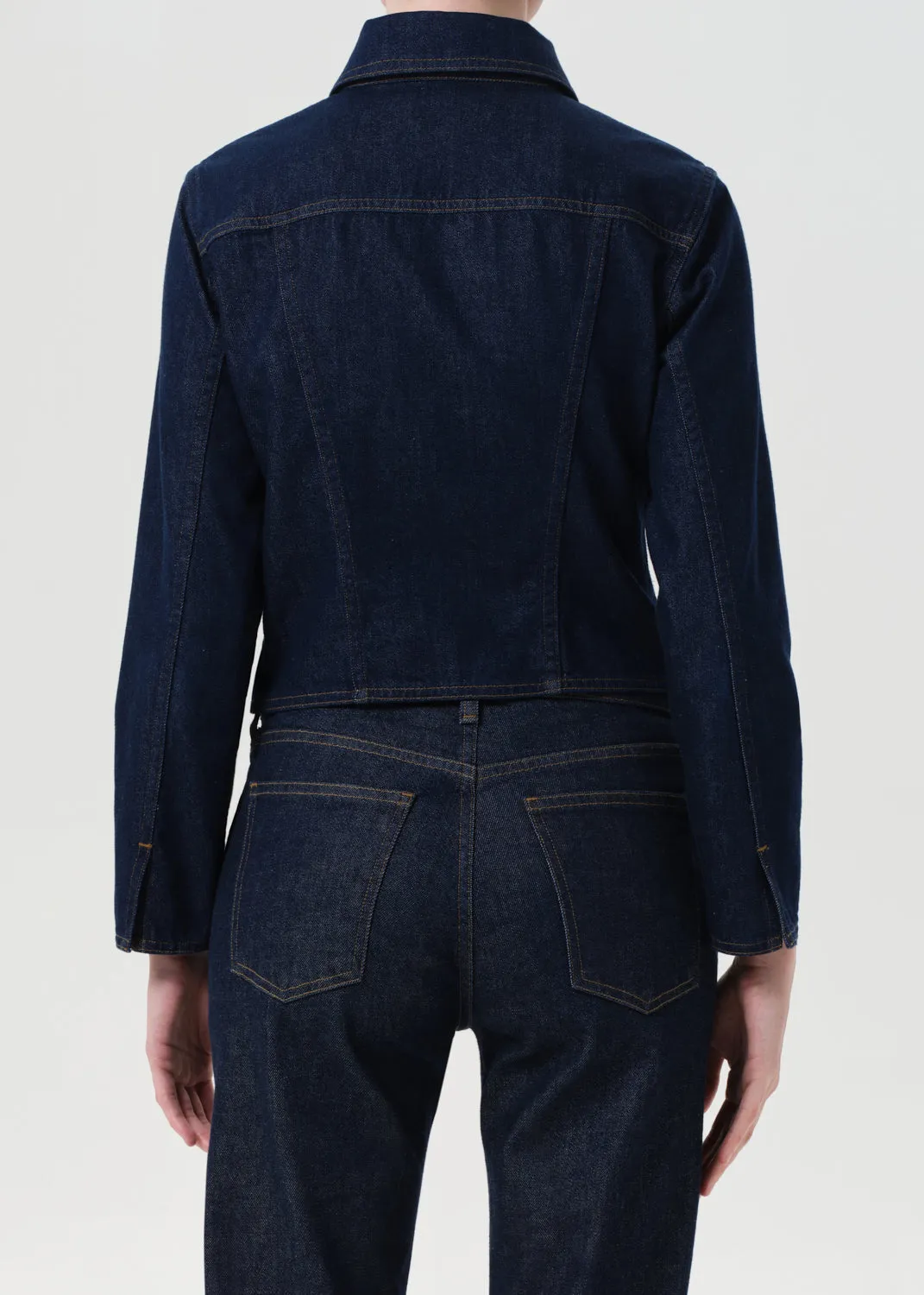 Contoured Jacket in Rinse sold by Agolde product image thumbnail 3
