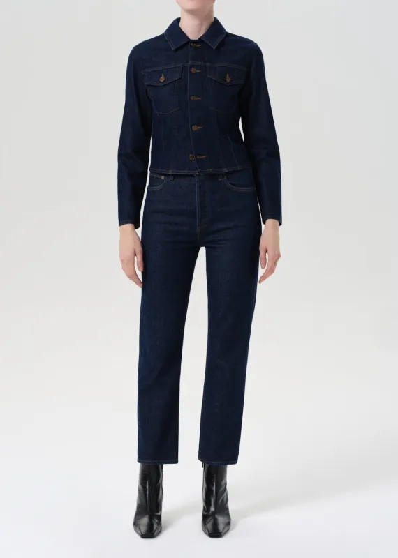 90's Pinch Waist Crop (Comfort Stretch) in Reissue sold by Agolde