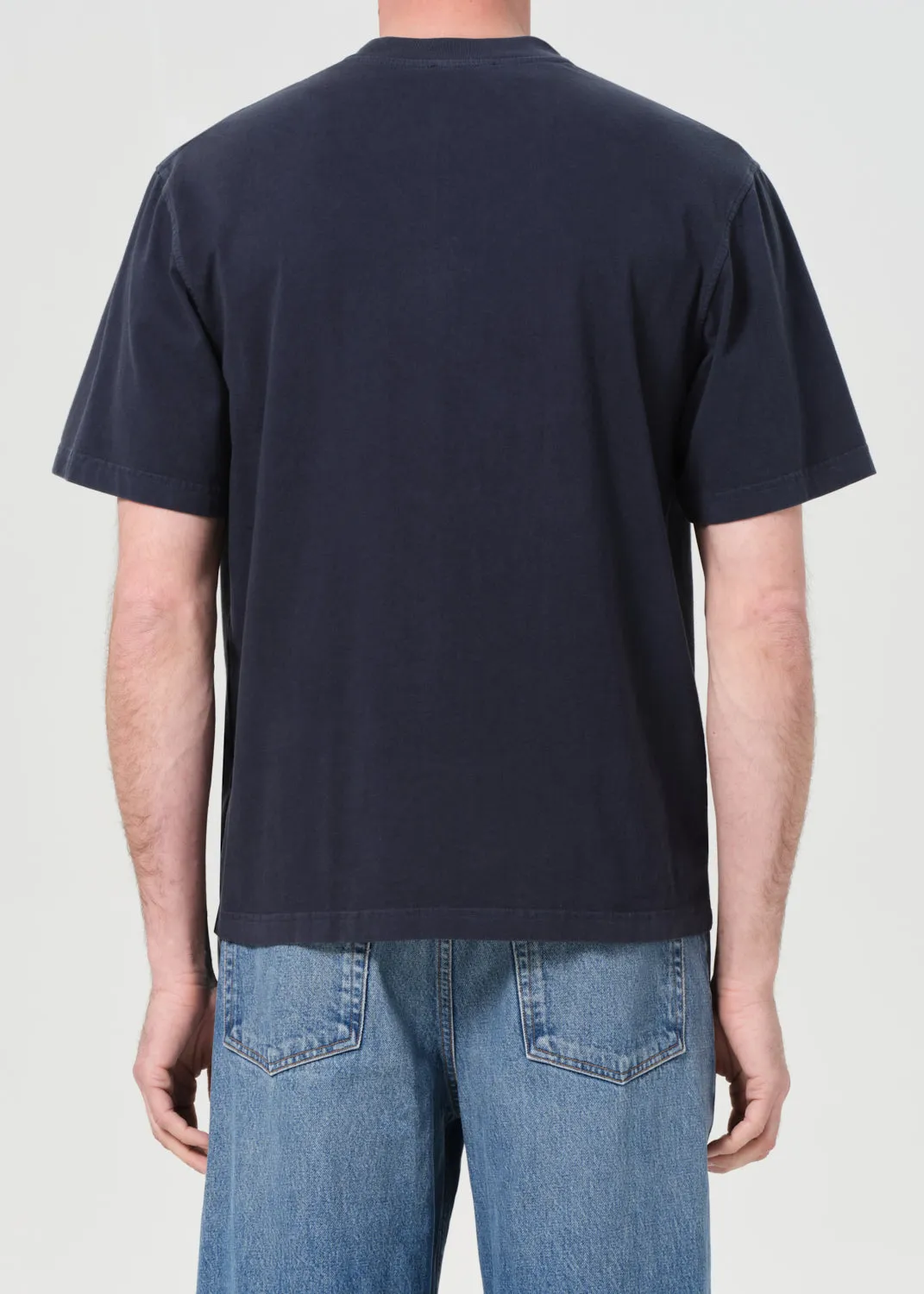 Asha Mock Neck Tee in Lyon sold by Agolde product image thumbnail 4