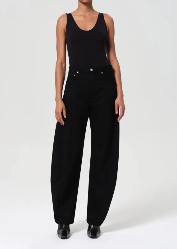 Luna High Rise Pieced Taper in Cover sold by Agolde