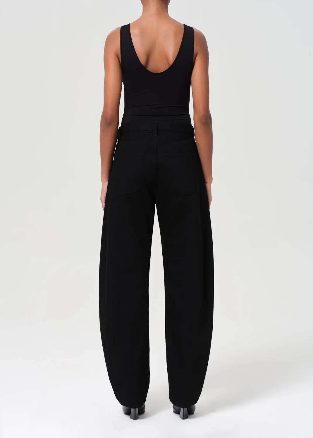 Luna High Rise Pieced Taper (Weightless) in Cover sold by Agolde product image thumbnail 2