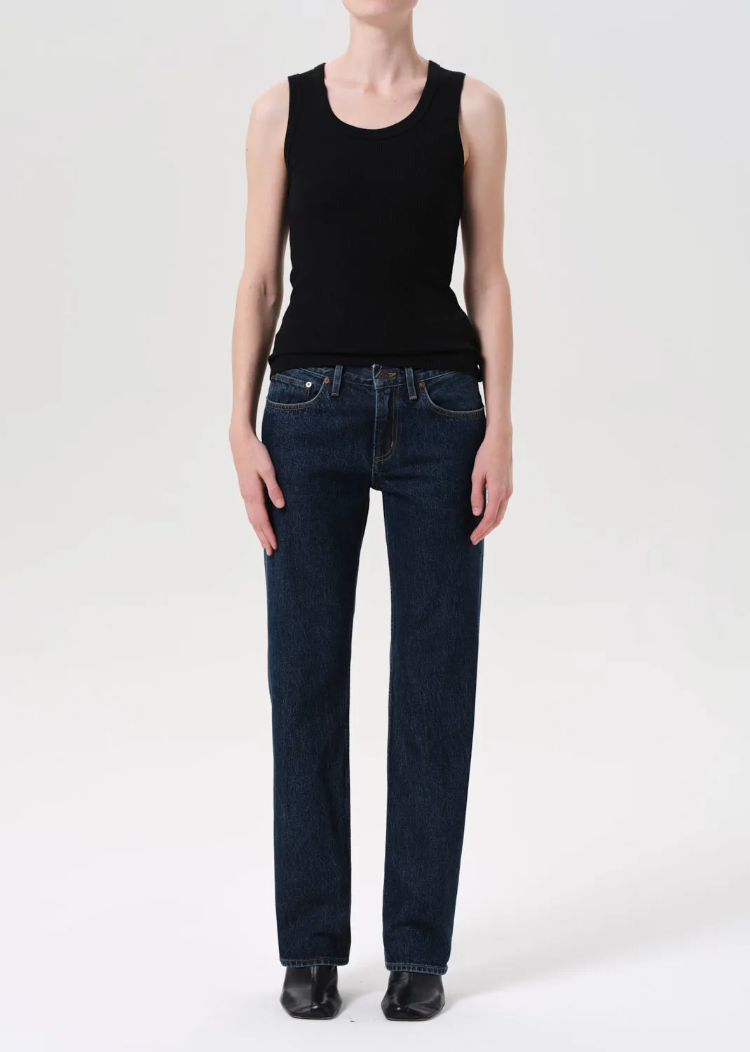 Low Rise Slim in Pendulum sold by Agolde