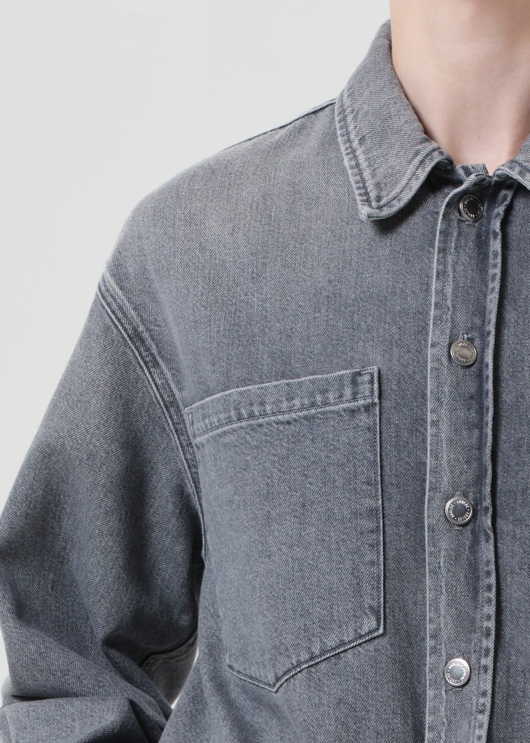 Juna Shirt in Headlight sold by Agolde product image thumbnail 5