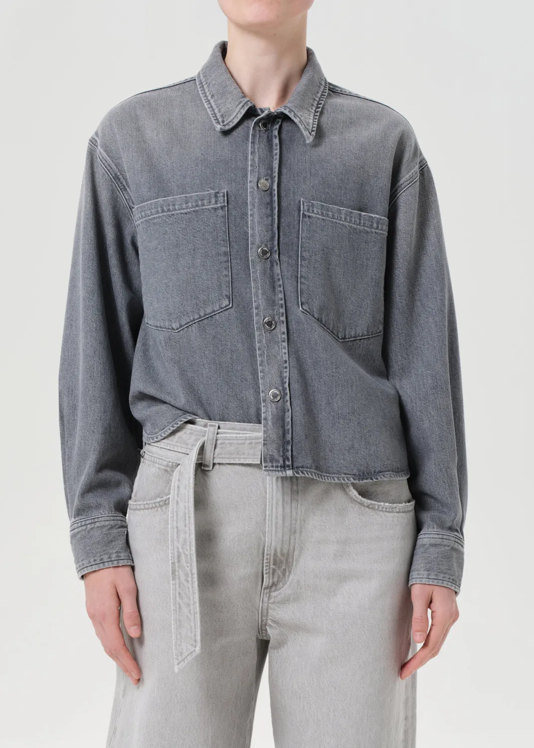 Juna Shirt in Headlight sold by Agolde