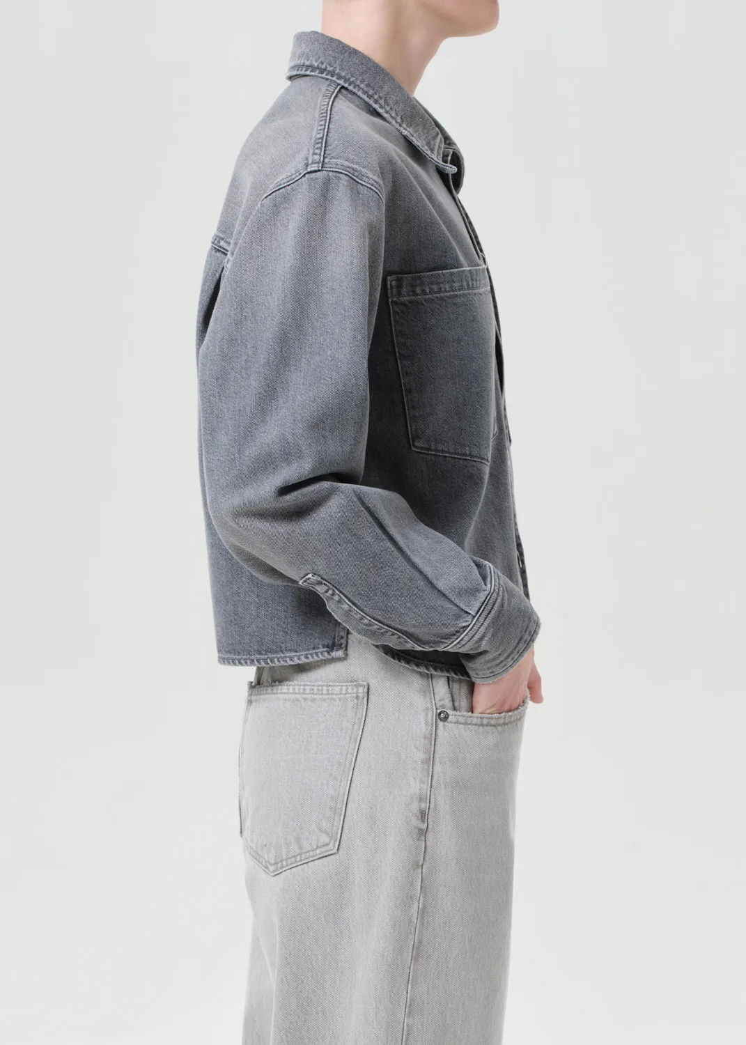 Juna Shirt in Headlight sold by Agolde product image thumbnail 3