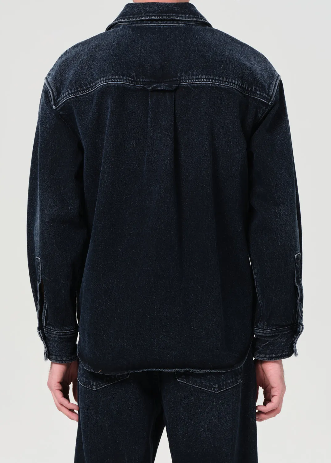 Park Denim Shirt Jacket in Boyd sold by Agolde product image thumbnail 2