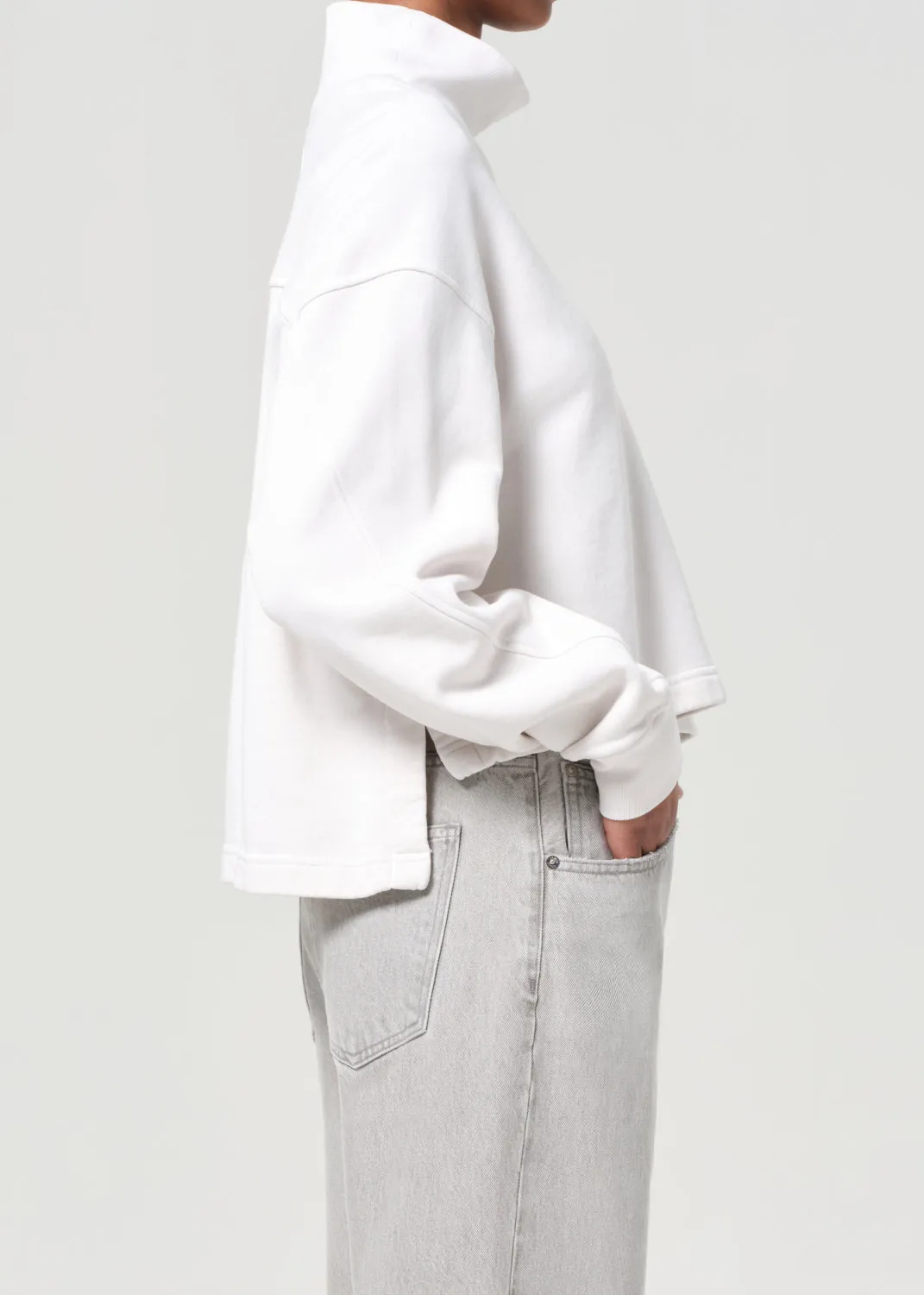 Isra Sweatshirt in Wired sold by Agolde product image thumbnail 3