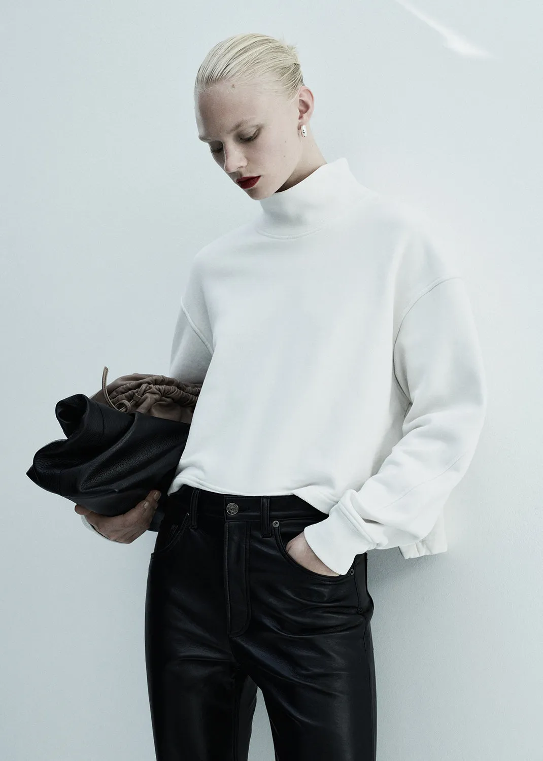Isra Sweatshirt in Wired sold by Agolde product image thumbnail 2