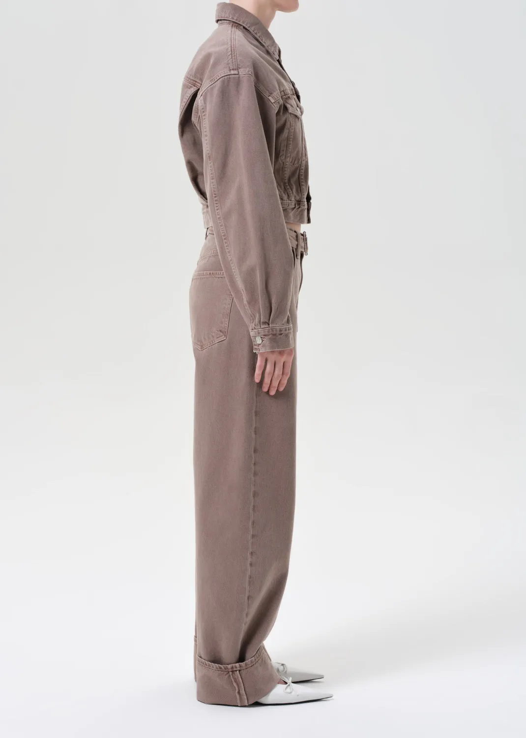 Cuffed Taper in Ceramic sold by Agolde product image thumbnail 3