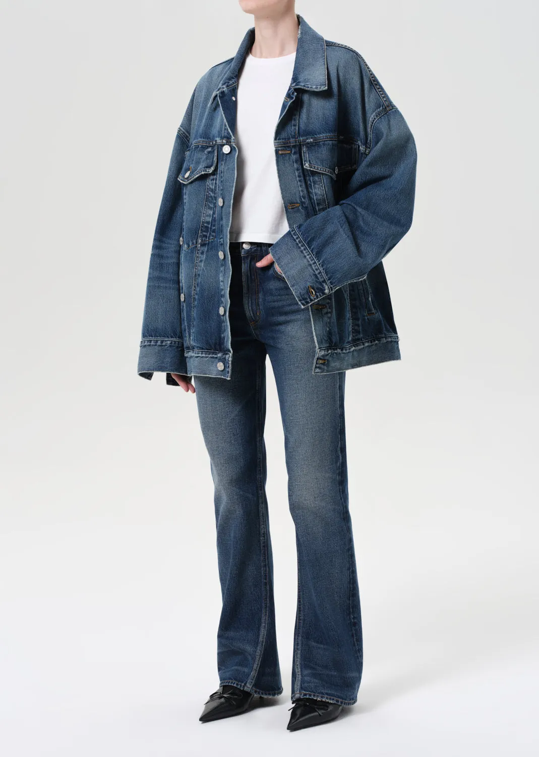 Reworked Wayne Jacket in Illuminate sold by Agolde product image thumbnail 4