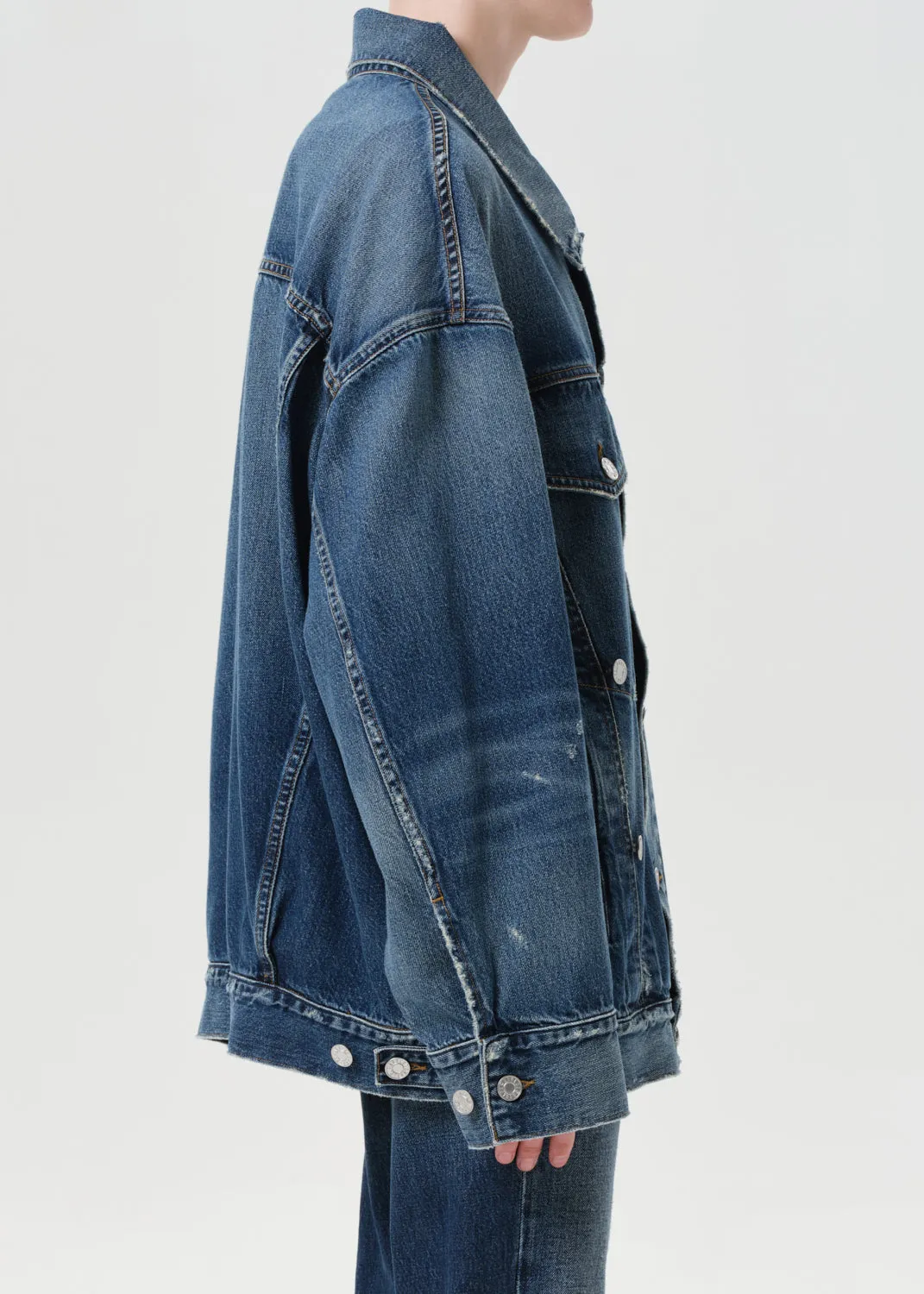 Reworked Wayne Jacket in Illuminate sold by Agolde product image thumbnail 5