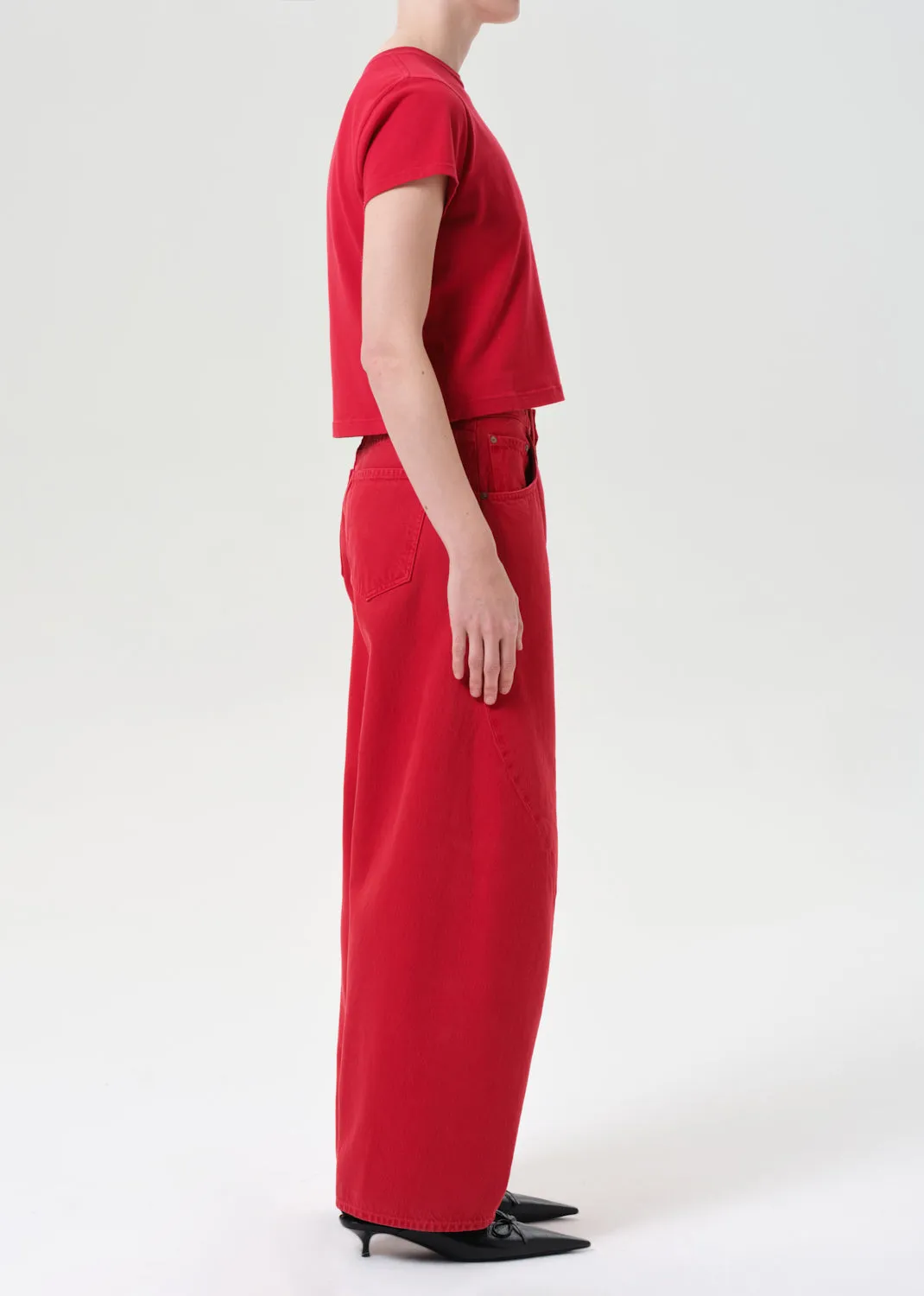 Twist Jean in Tomato sold by Agolde product image thumbnail 3