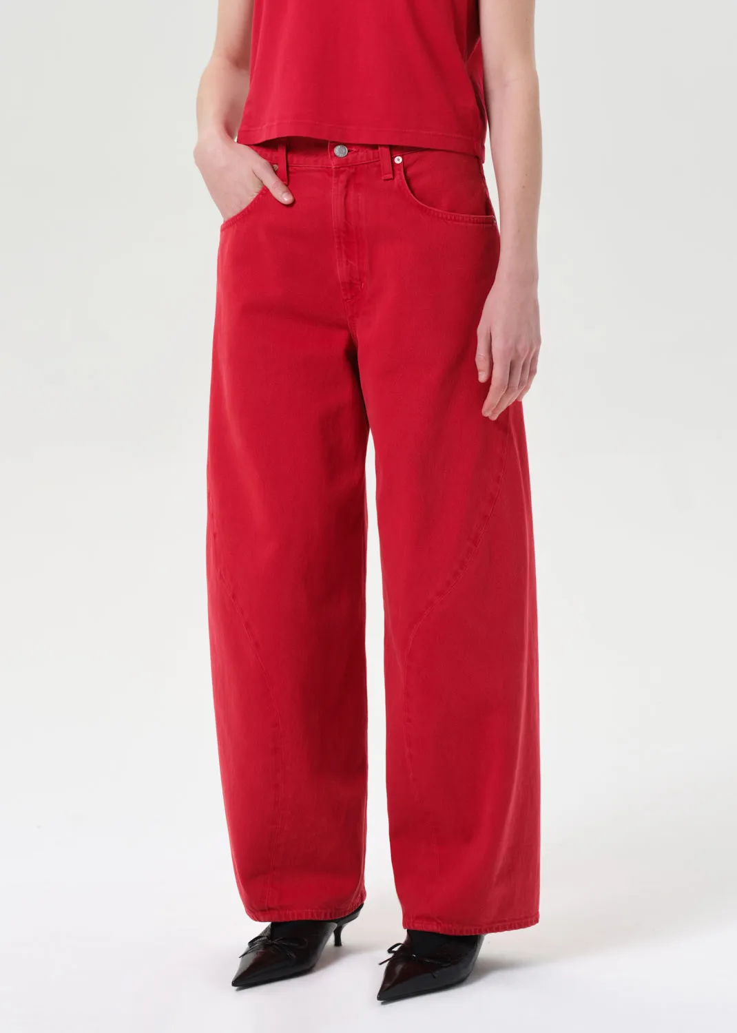 Twist Jean in Tomato sold by Agolde product image thumbnail 4