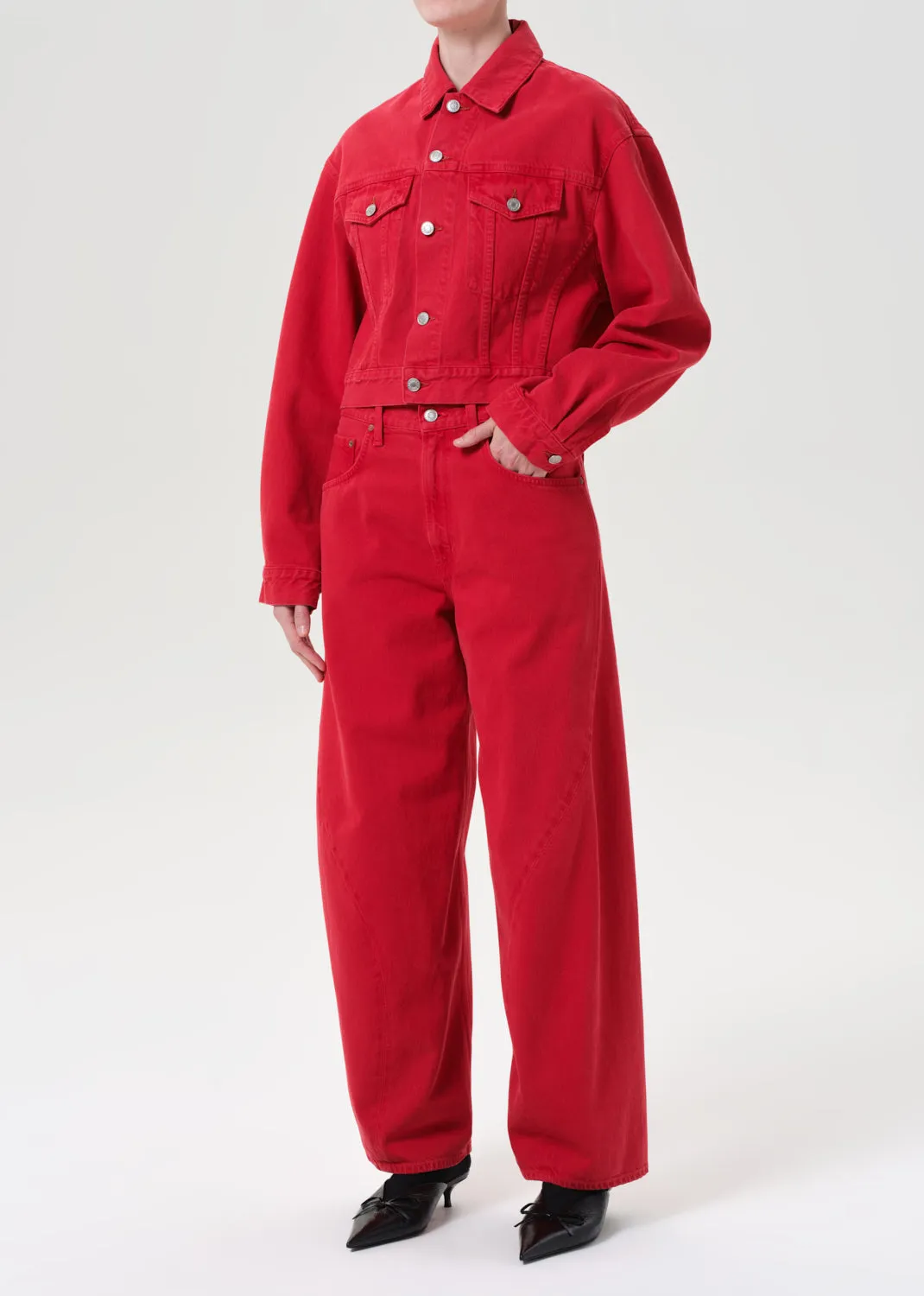 Radley Jacket in Tomato sold by Agolde product image thumbnail 4