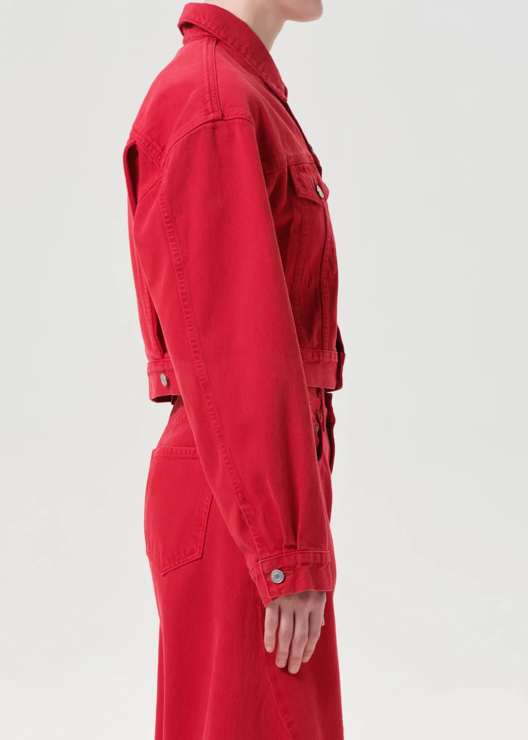 Radley Jacket in Tomato sold by Agolde product image thumbnail 3