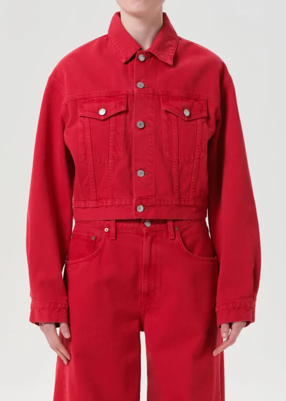 Radley Jacket in Tomato sold by Agolde