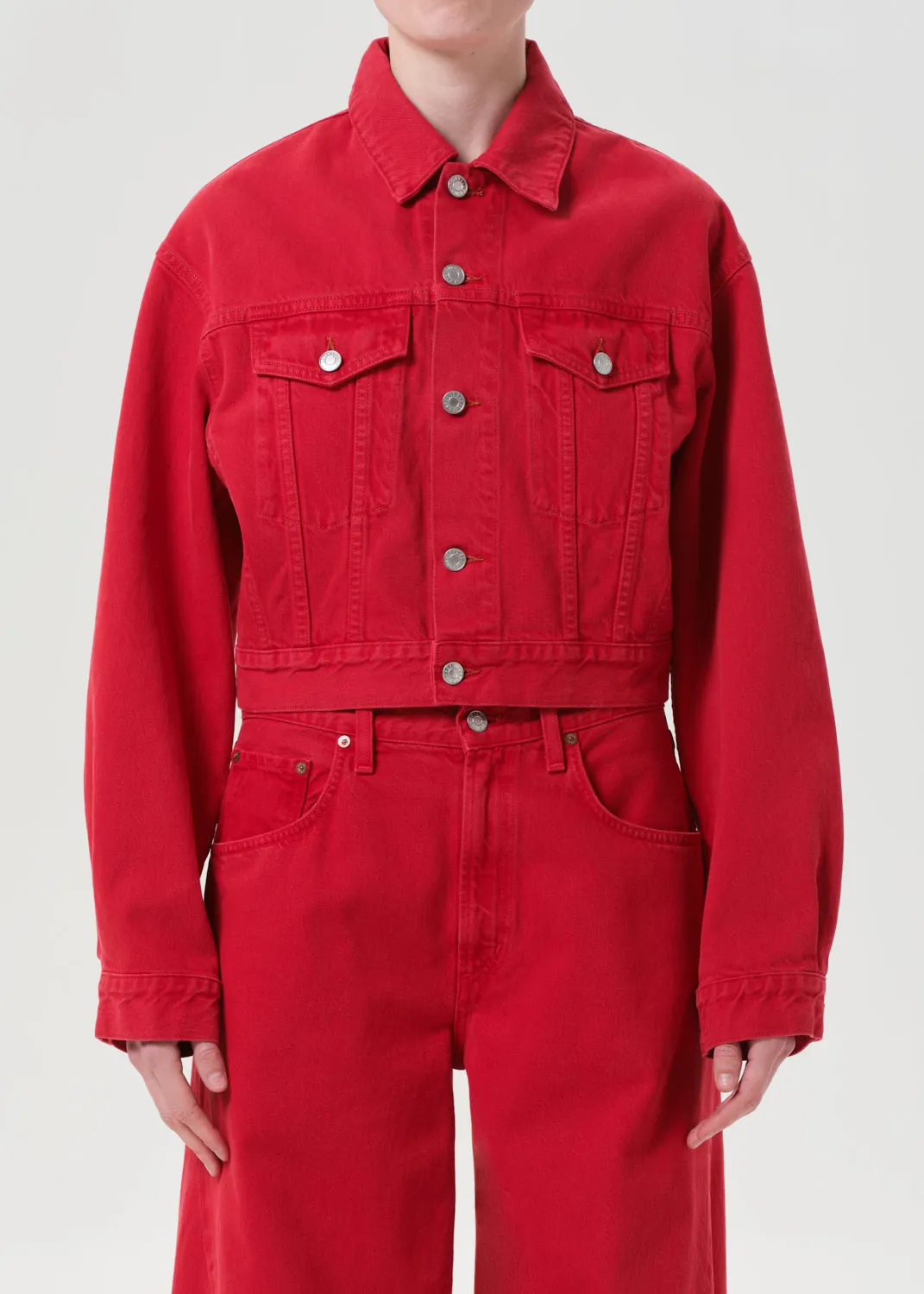 Radley Jacket in Tomato sold by Agolde