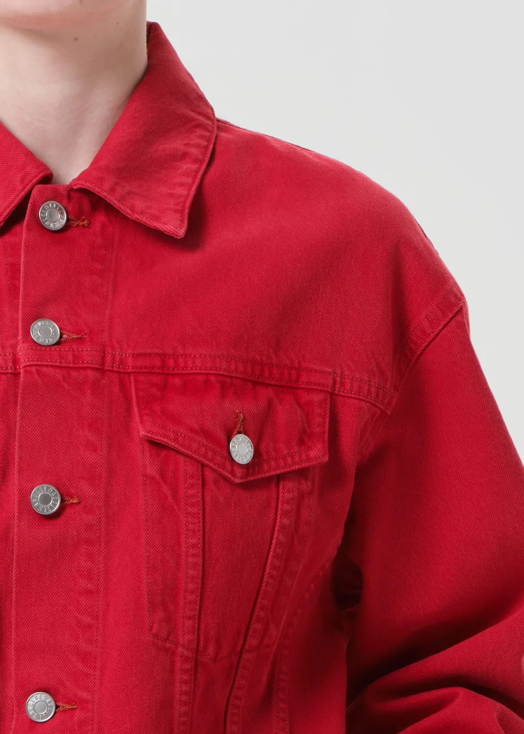 Radley Jacket in Tomato sold by Agolde product image thumbnail 5