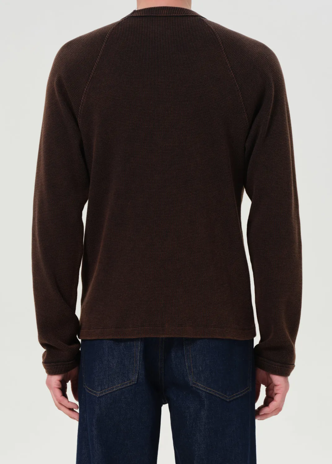 Payson Waffle Tee in Aerosol sold by Agolde product image thumbnail 3