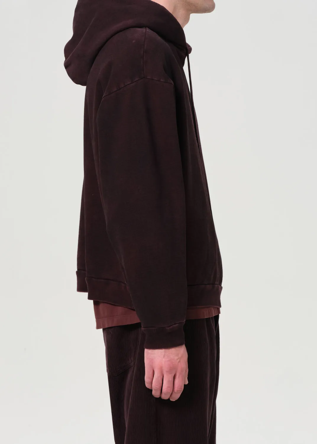 Salford Hoodie in Cipher sold by Agolde product image thumbnail 4