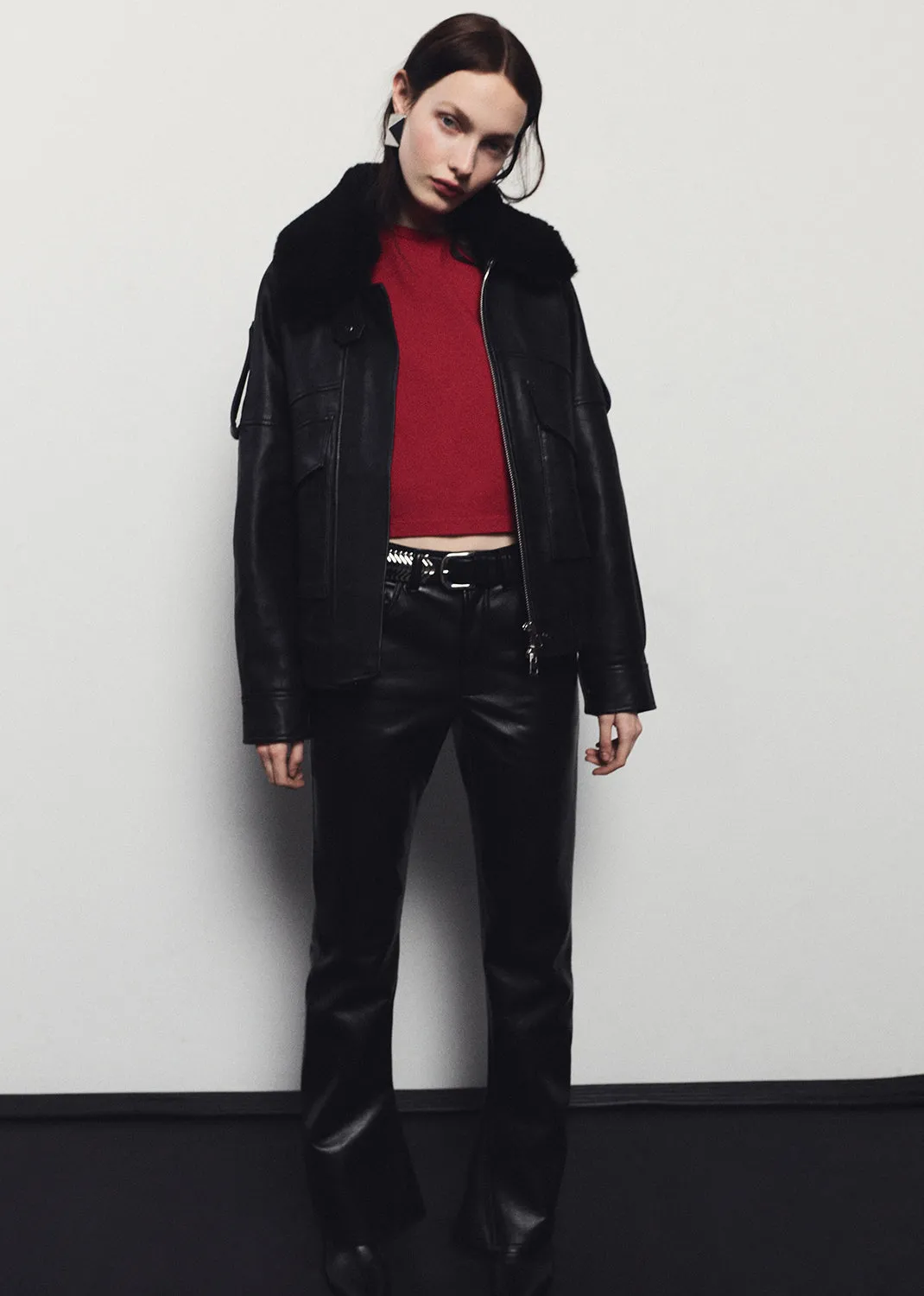 Mid Rise Kick Boot (Recycled Leather) in Detox sold by Agolde product image thumbnail 2