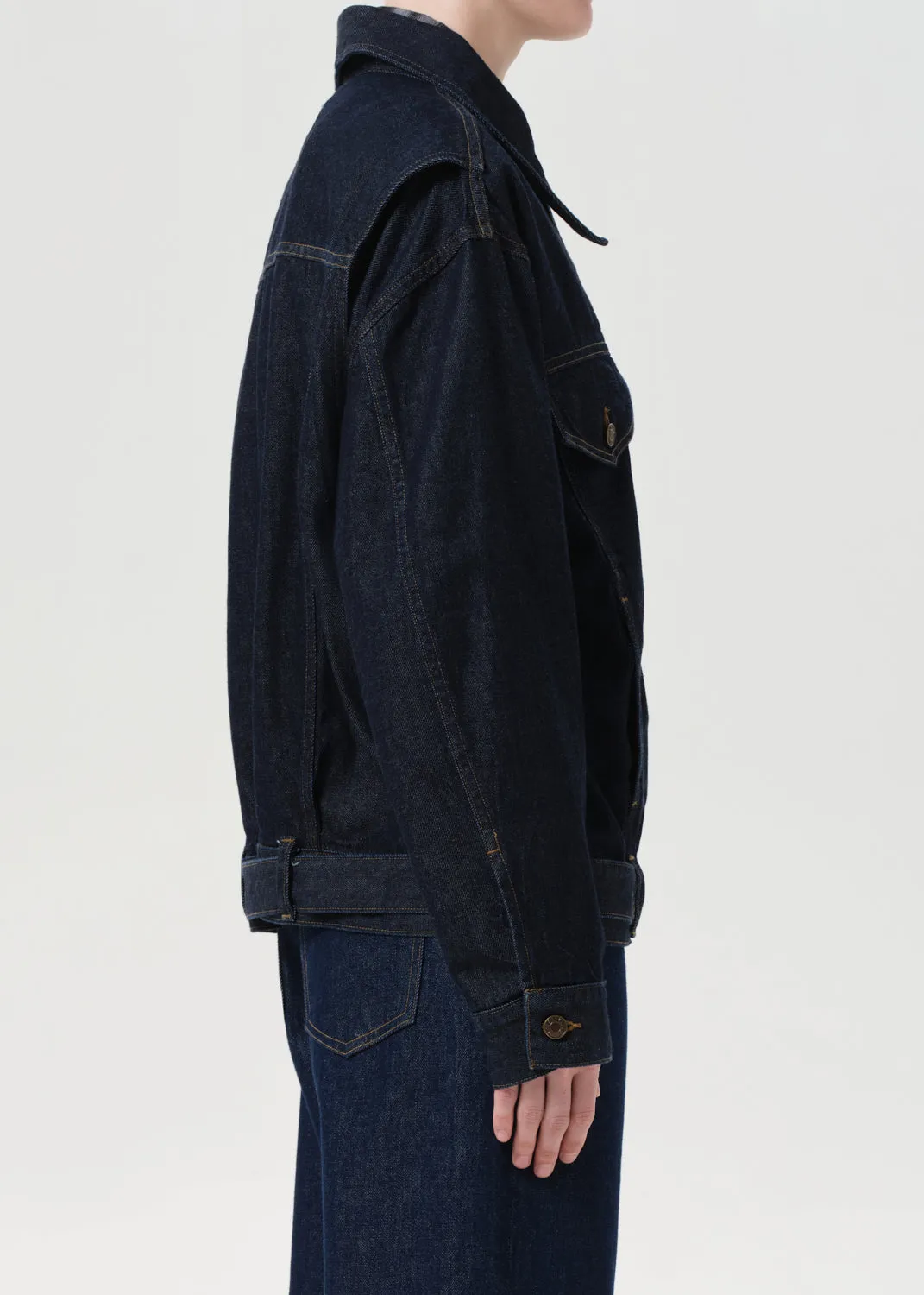 Merritt Jacket (Weightless) in Rinse sold by Agolde product image thumbnail 3