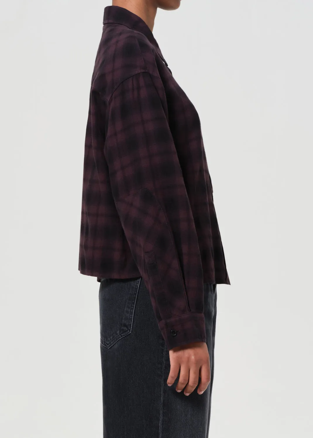 Comer Shirt in Root sold by Agolde product image thumbnail 2