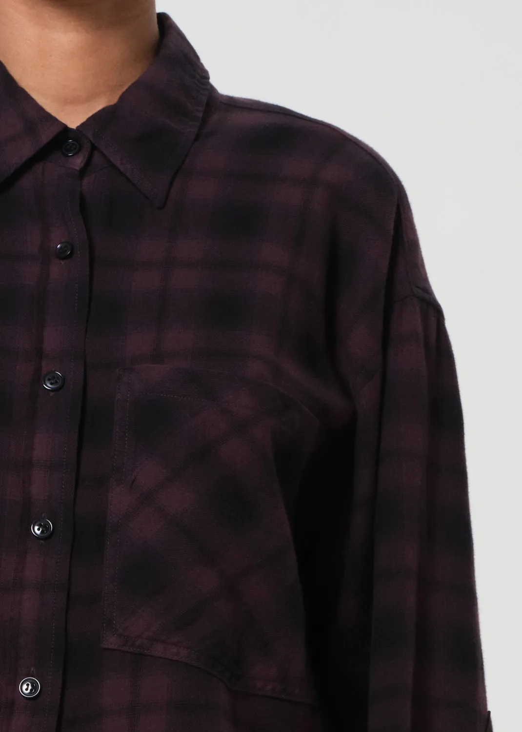 Comer Shirt in Root sold by Agolde product image thumbnail 5