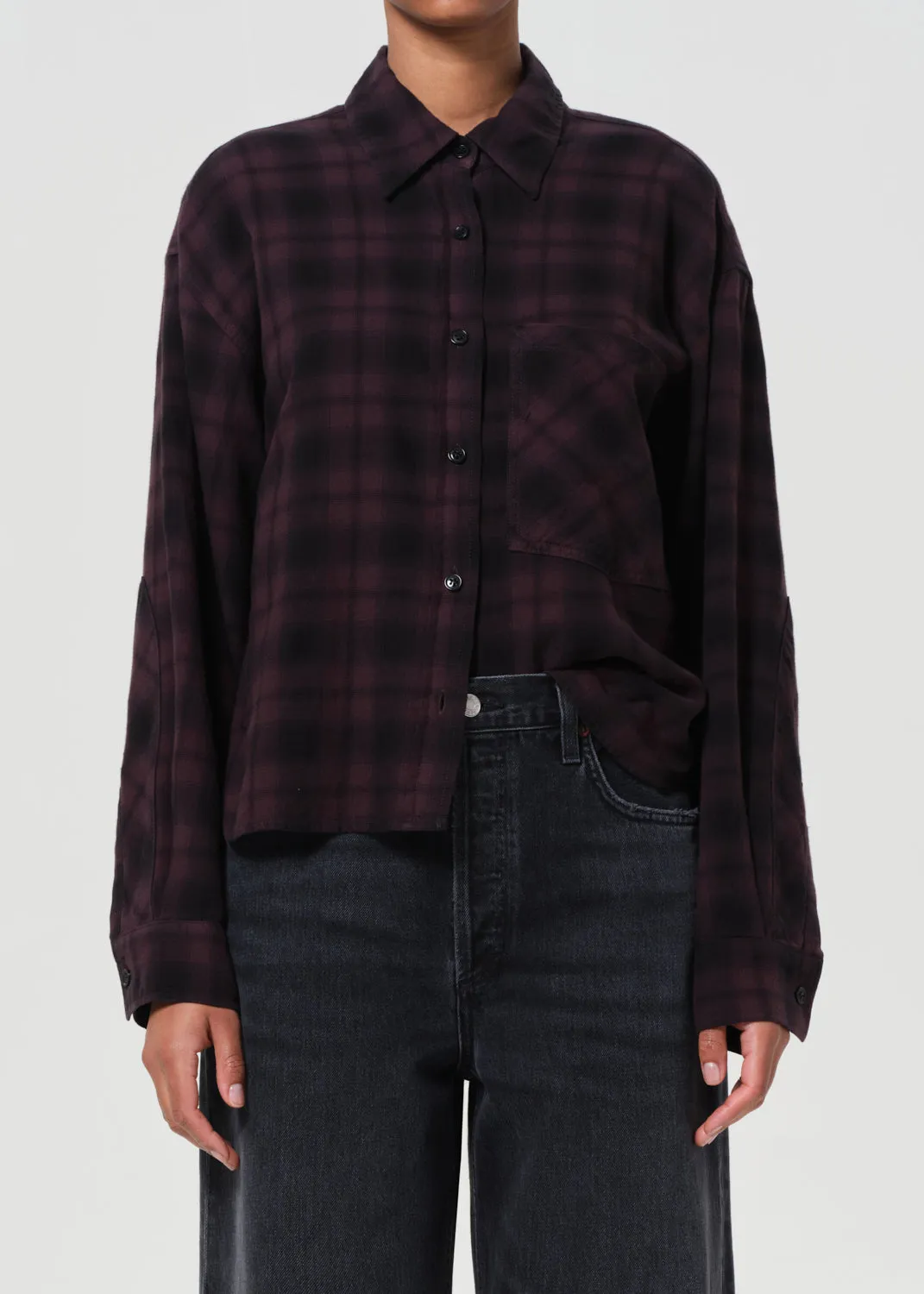 Comer Shirt in Root sold by Agolde