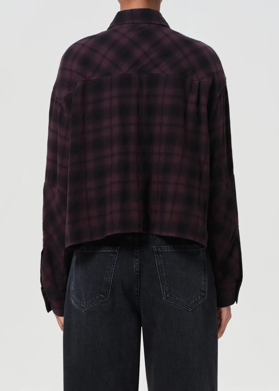 Comer Shirt in Root sold by Agolde product image thumbnail 3