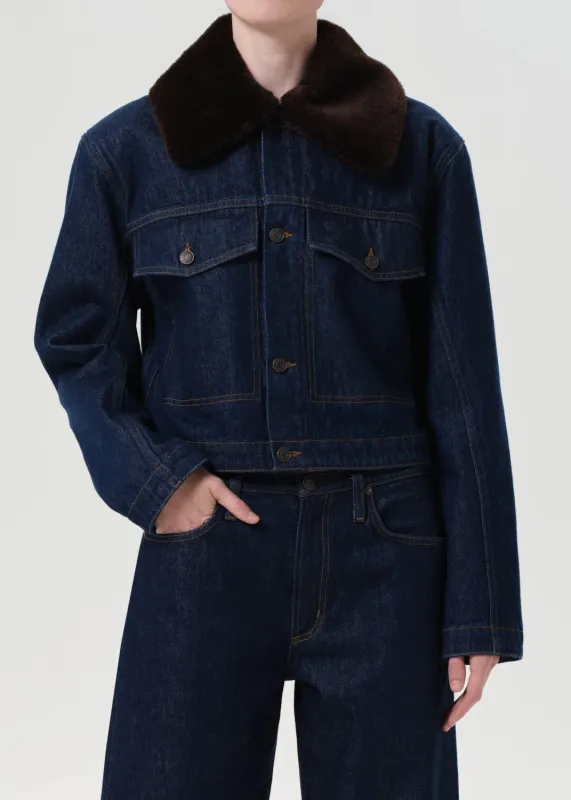 Walker Jacket in Rinse made by Agolde