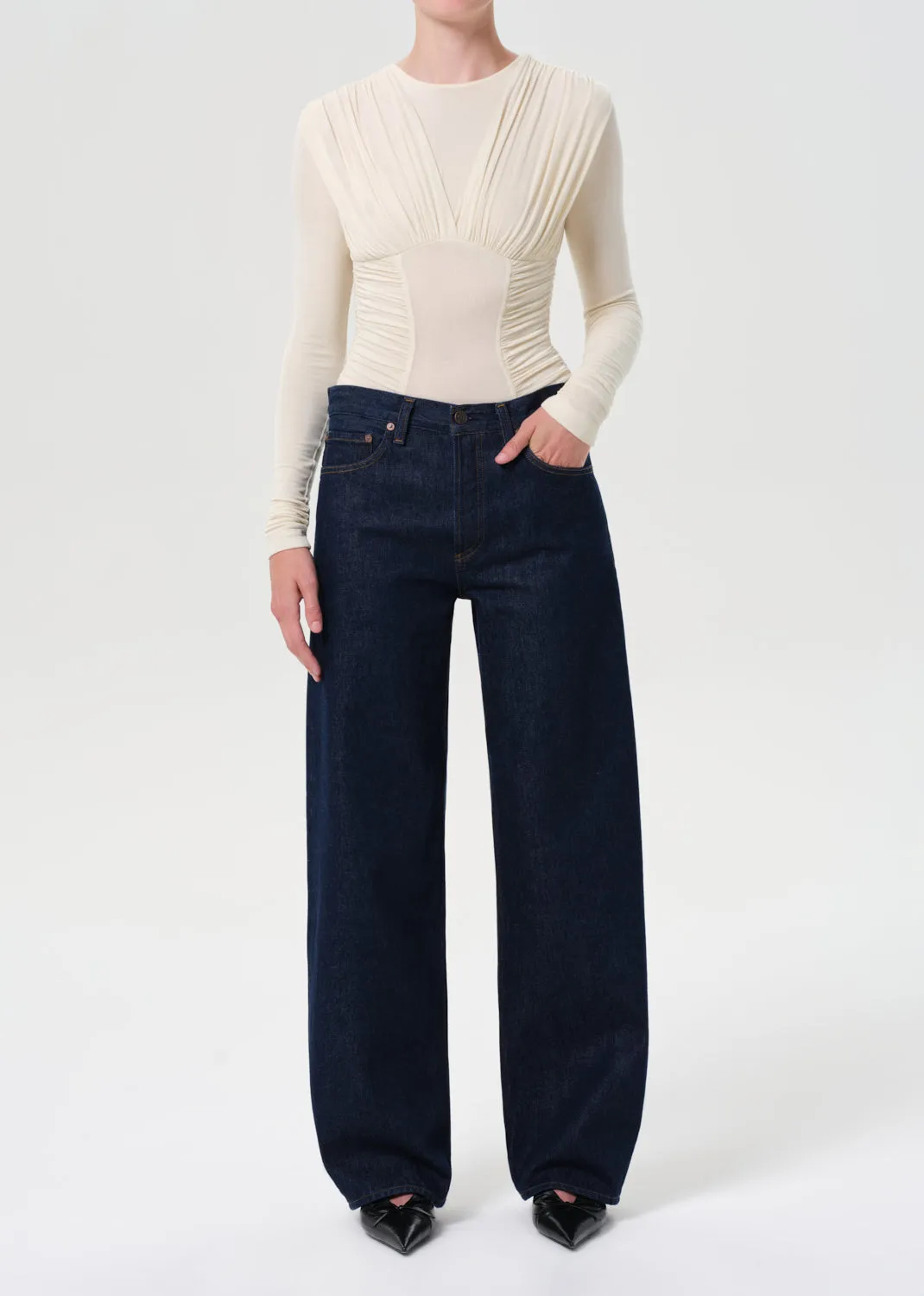 Arc Jean 32" in Rinse sold by Agolde