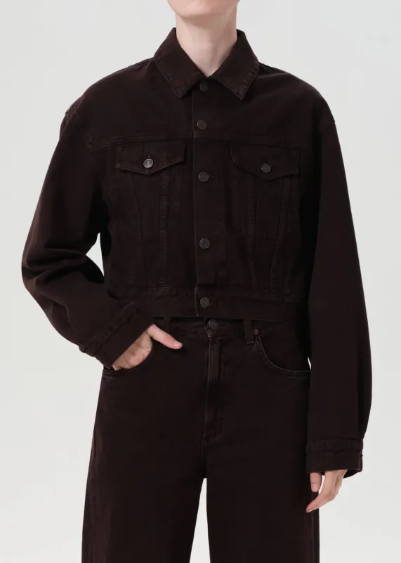 Radley Jacket in Sloe Berry sold by Agolde