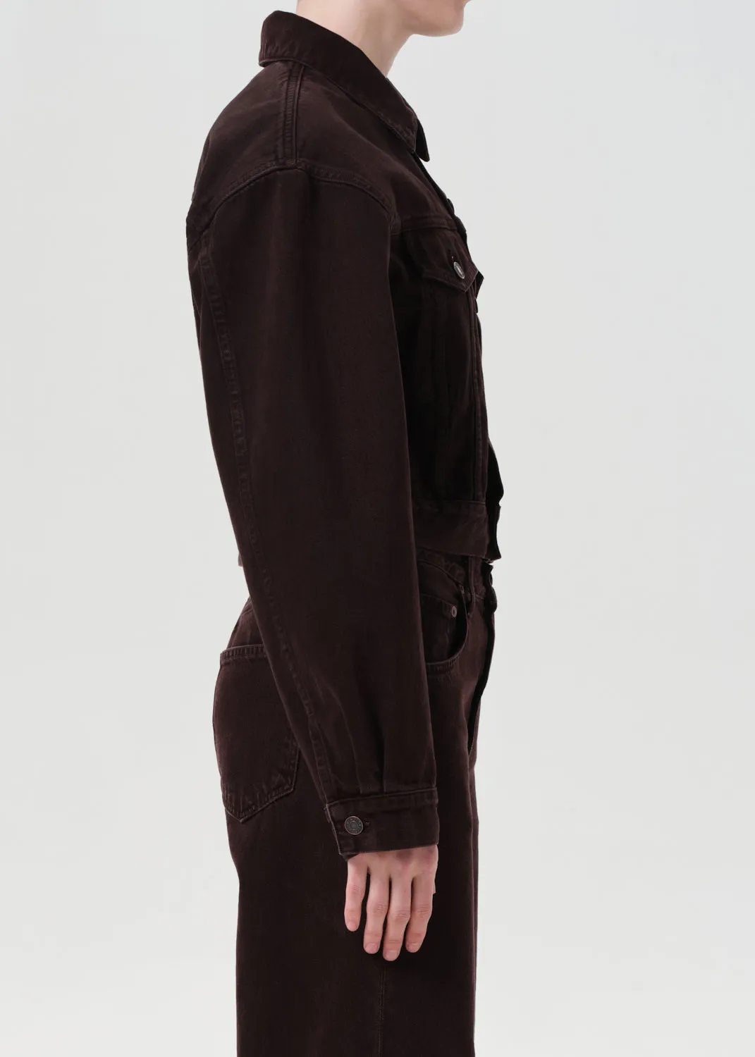 Radley Jacket in Sloe Berry sold by Agolde product image thumbnail 3