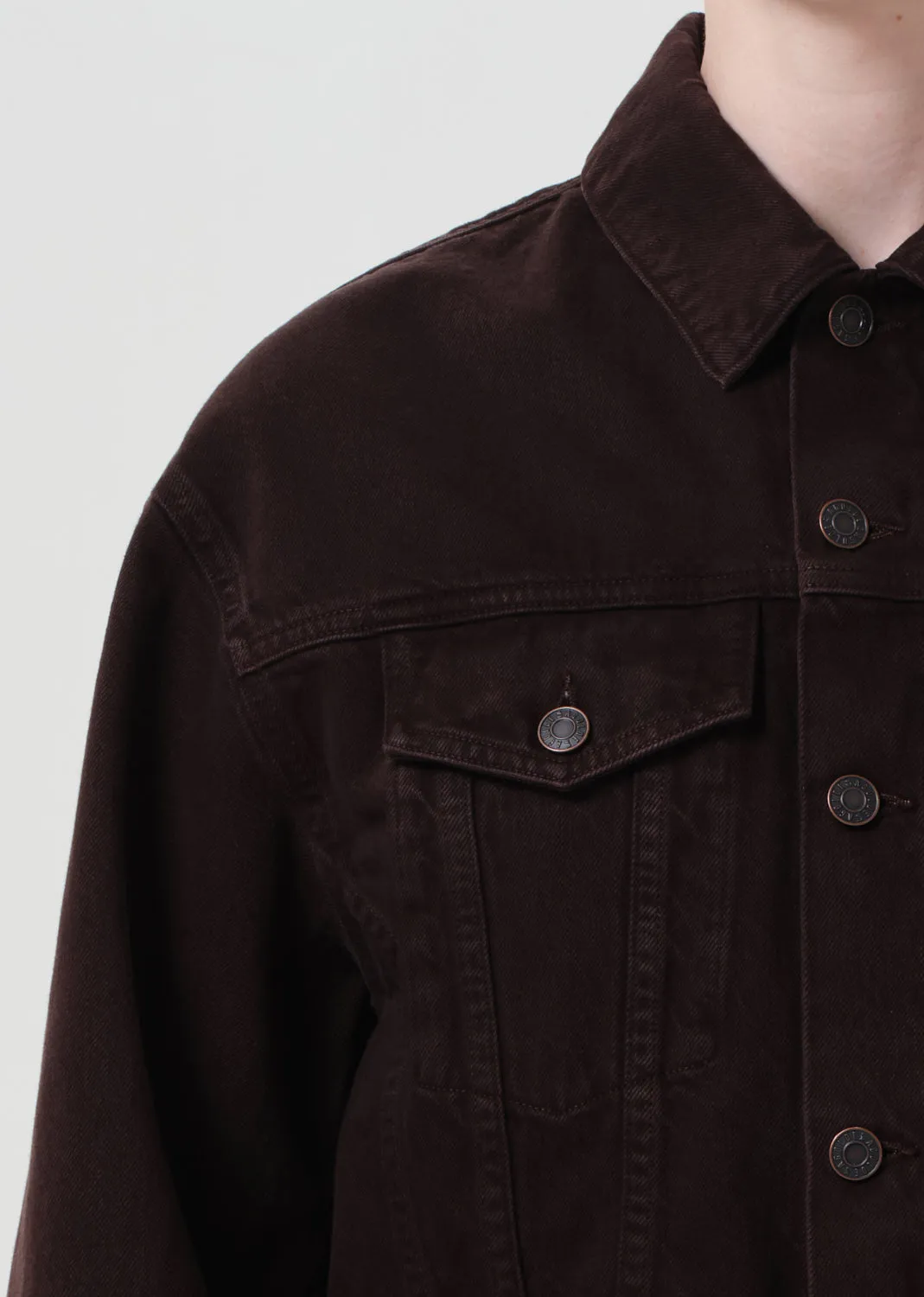 Radley Jacket in Sloe Berry sold by Agolde product image thumbnail 5