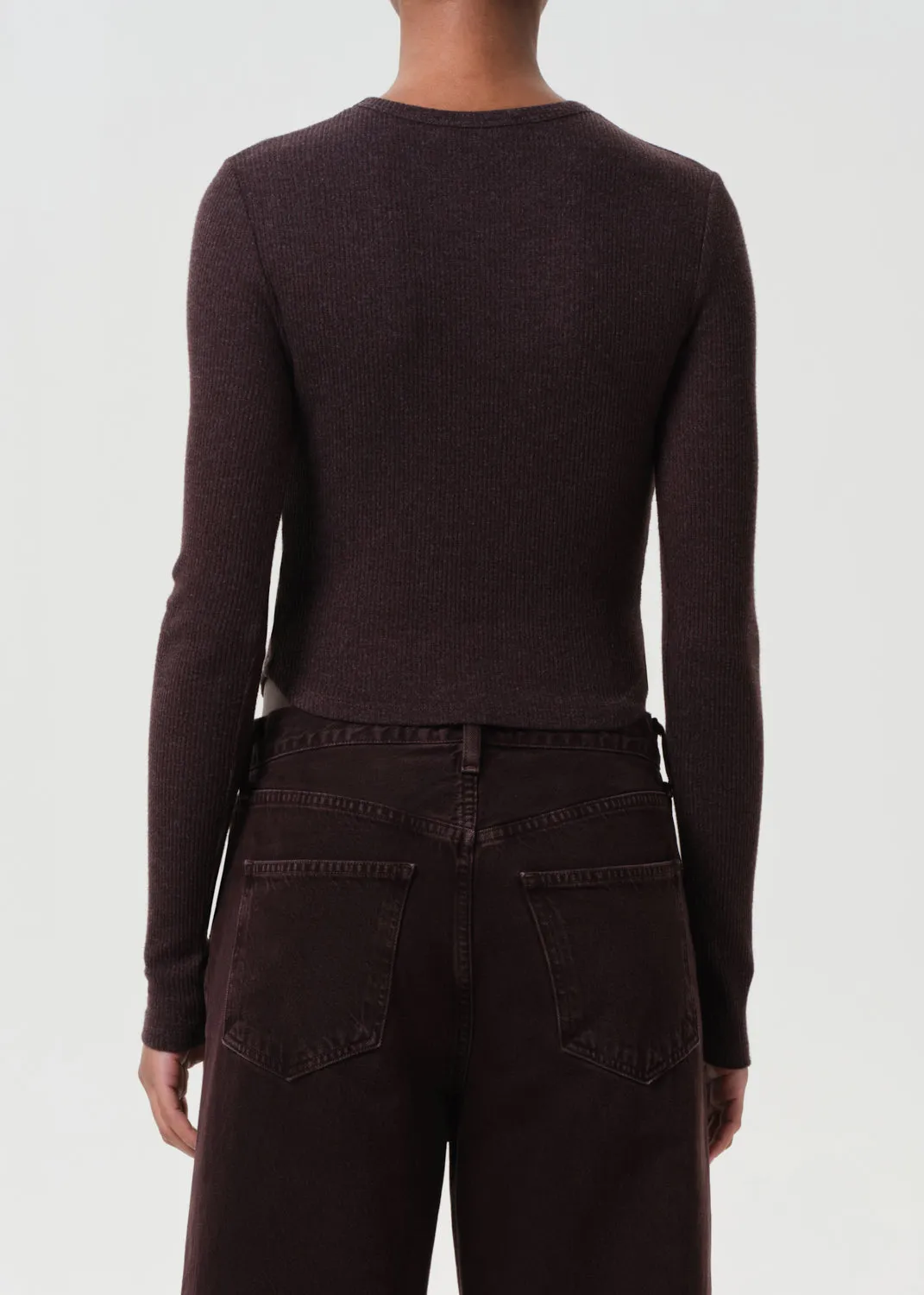 Neema Tee in Root sold by Agolde product image thumbnail 2