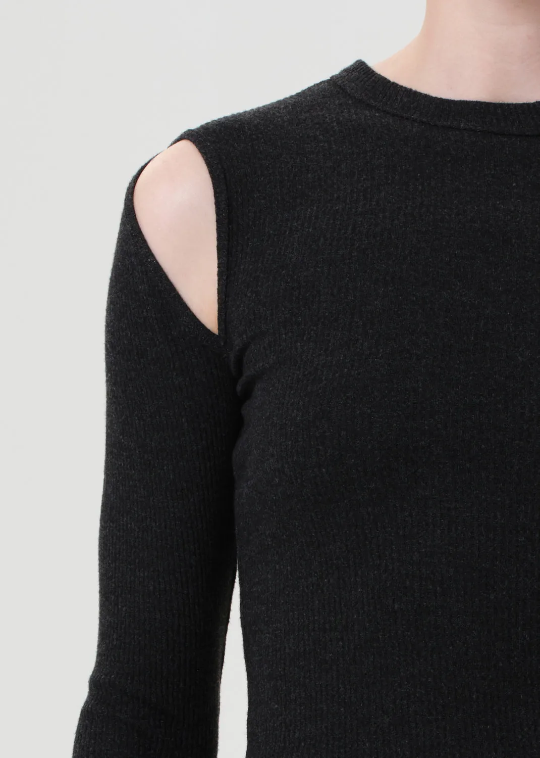 Pierce Long Sleeve Tee in Katniss sold by Agolde product image thumbnail 4