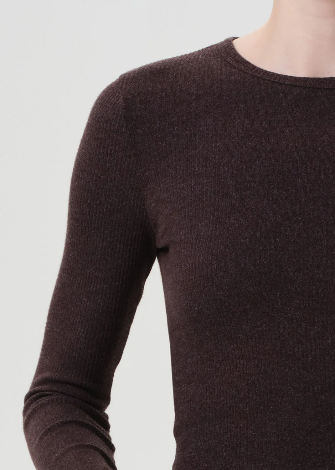 Delphi Slim Tee in Root sold by Agolde product image thumbnail 5