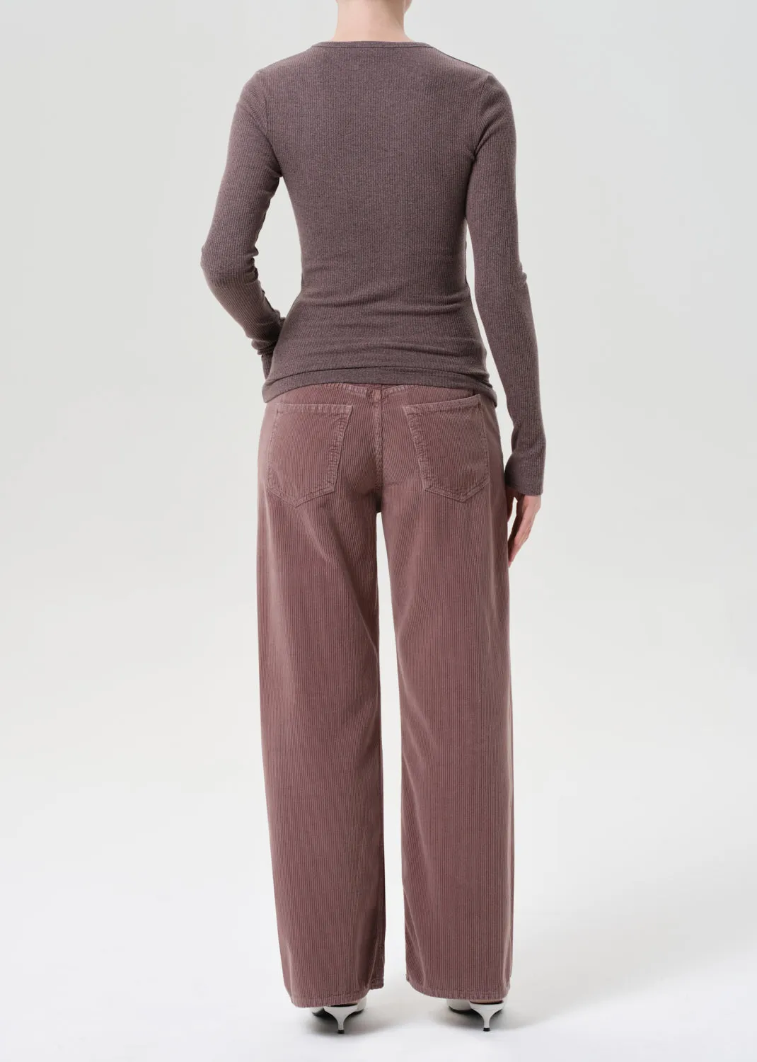 Keira Jean (Corduroy) in Ceramic sold by Agolde product image thumbnail 2