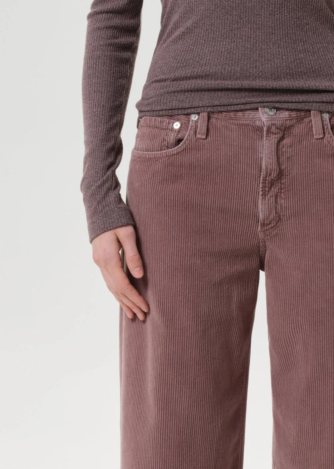 Keira Jean (Corduroy) in Ceramic sold by Agolde product image thumbnail 5