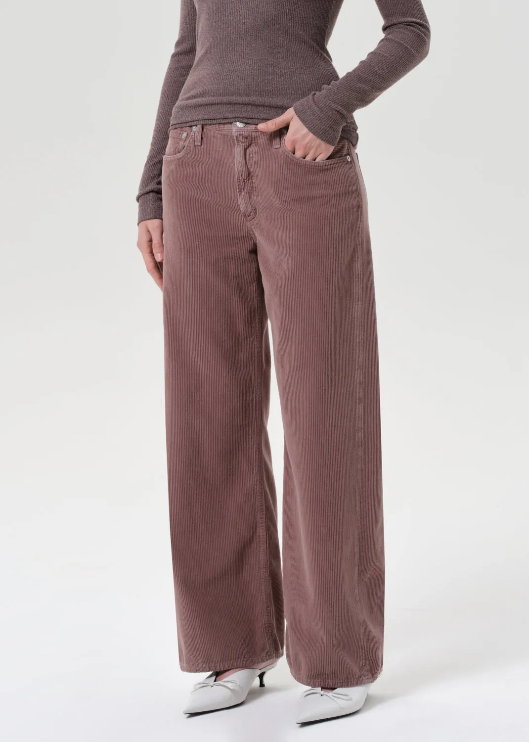 Keira Jean (Corduroy) in Ceramic sold by Agolde product image thumbnail 4