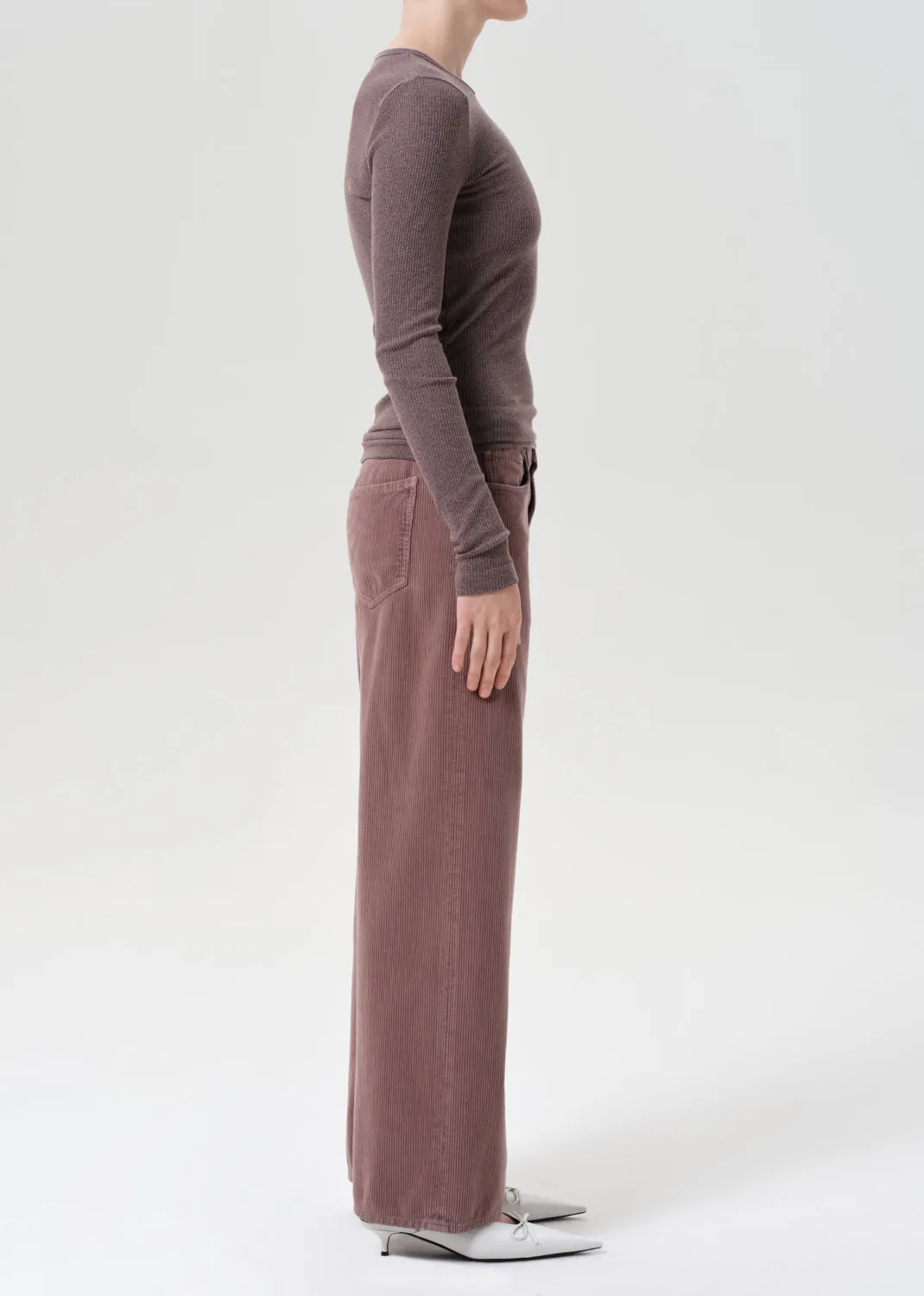 Keira Jean (Corduroy) in Ceramic sold by Agolde product image thumbnail 3