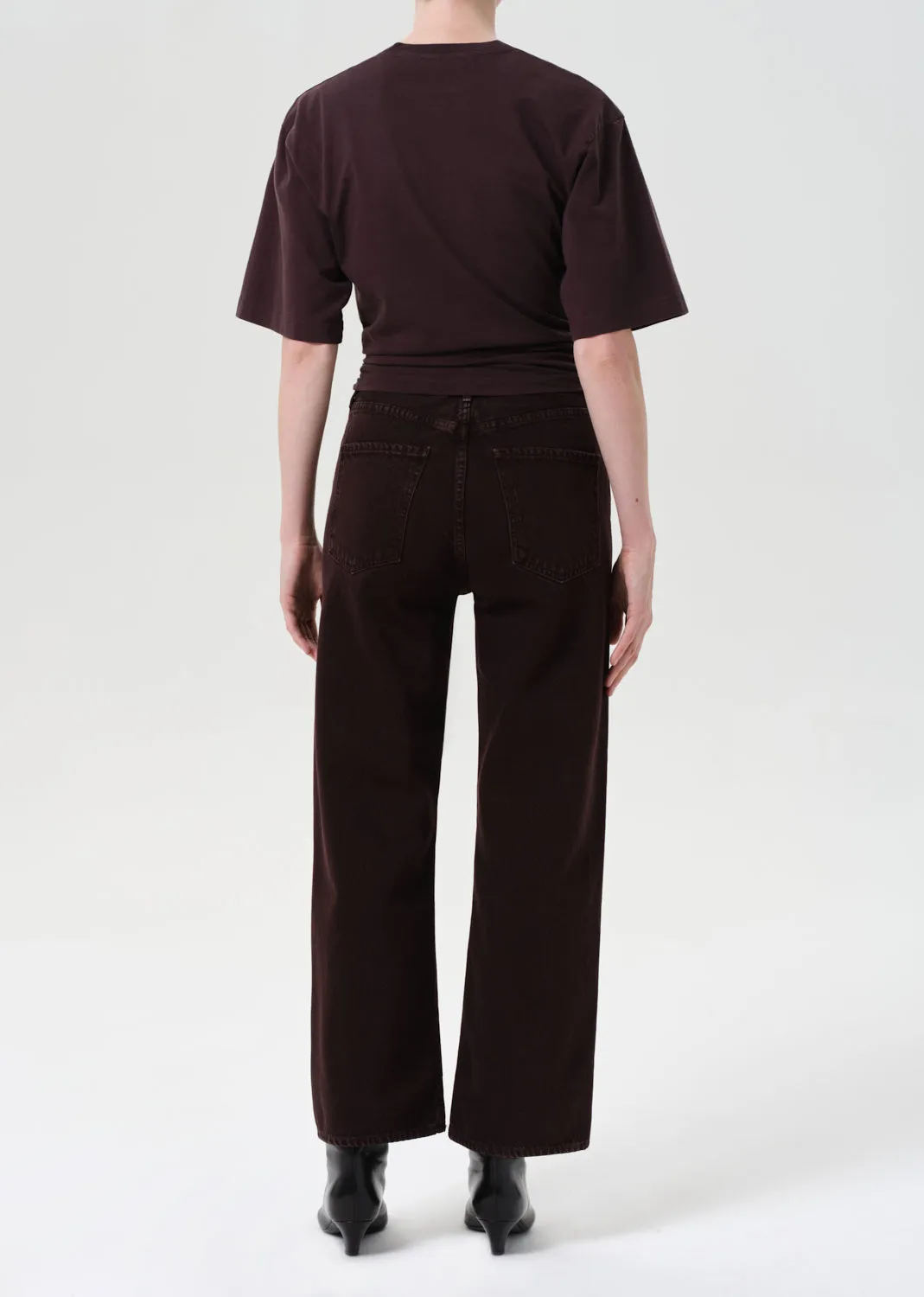 Ren Jean Petite 25" in Sloe Berry sold by Agolde product image thumbnail 2