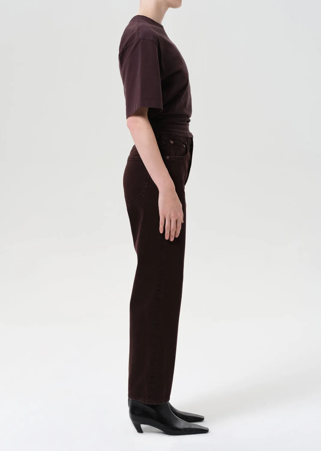 Ren Jean Petite 25" in Sloe Berry sold by Agolde product image thumbnail 3