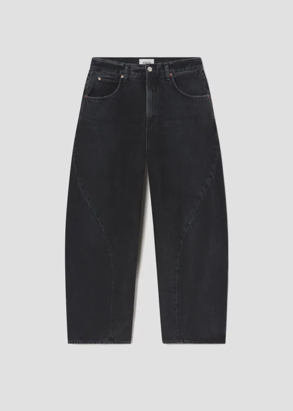 Twist Front Curve Jean in Ikon sold by Agolde